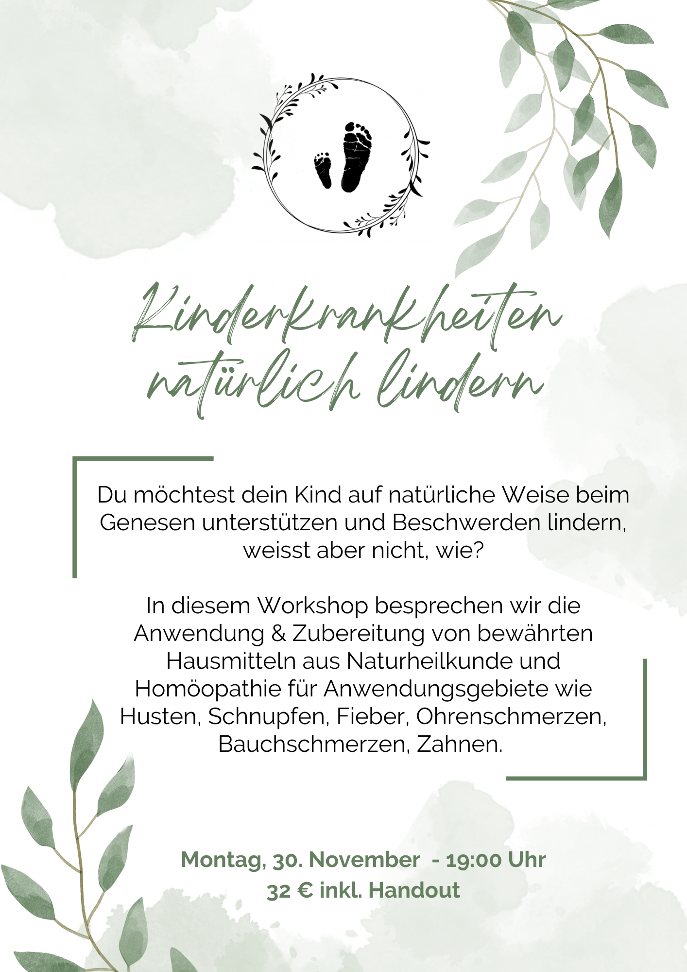 Vortrag Kinderkrankheiten